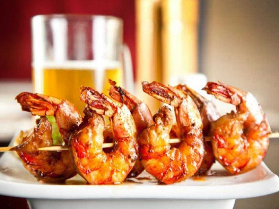 Brochetas de camarón: deliciosa receta para el fin de semana