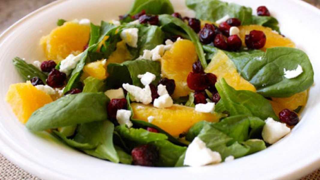 Ensalada de naranja: sabrosa receta para una cena ligera