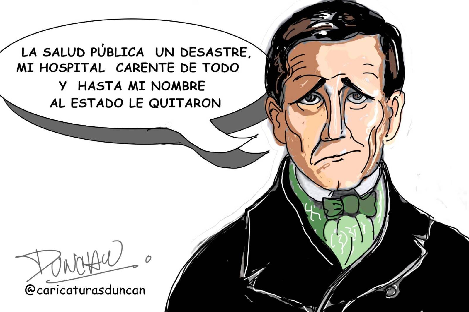 Vargas y su aniversario - Caricatura de Duncan