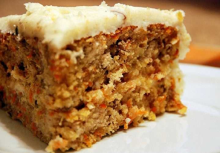 Postre a base de zanahoria con avena y yogurt