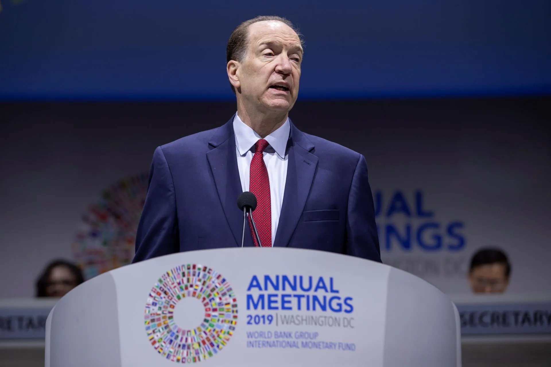 Foto de archivo del presidente del Banco Mundial, David Malpass. EFE/Erik Lesser