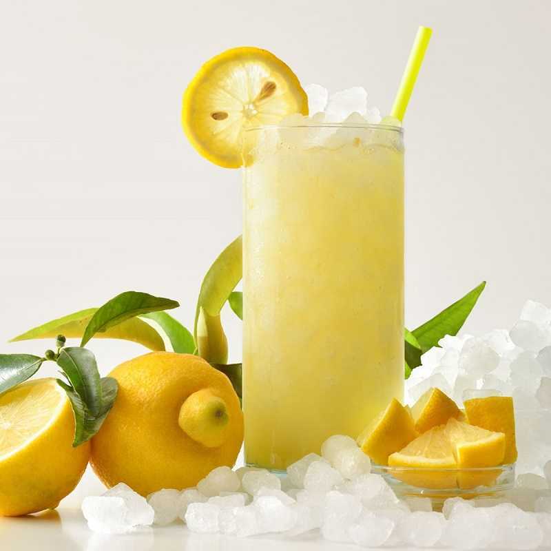 Granizado de limón: rica bebida refrescante para toda la familia