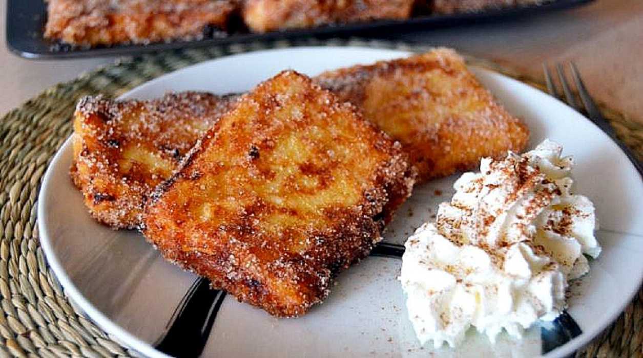 Leche frita caramelizada con chocolate: prepara este rico postre