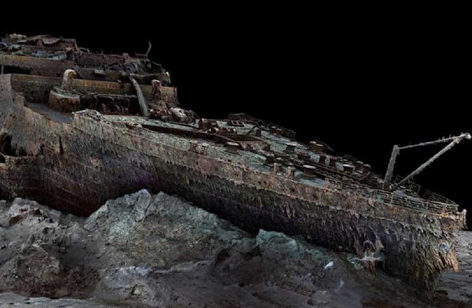 Titanic: crean modelo en 3D tras escanear el barco digitalmente