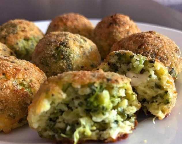 Bolitas de brócoli