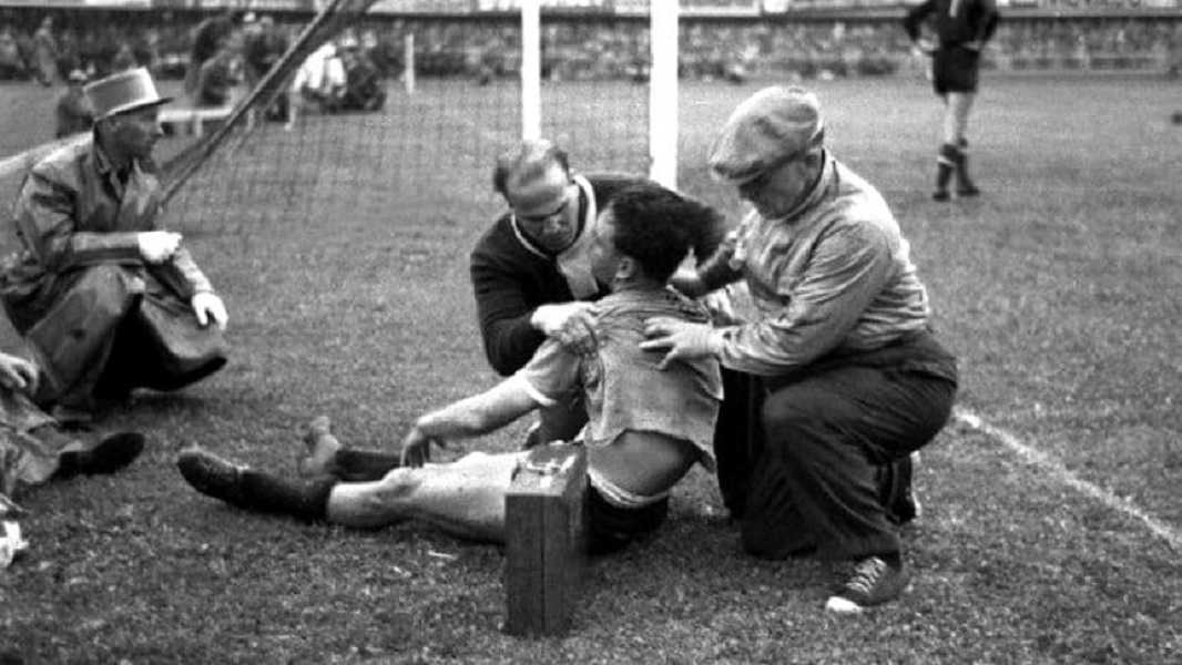 Juan Hohberg : murió y metió un gol en el Mundial 1954