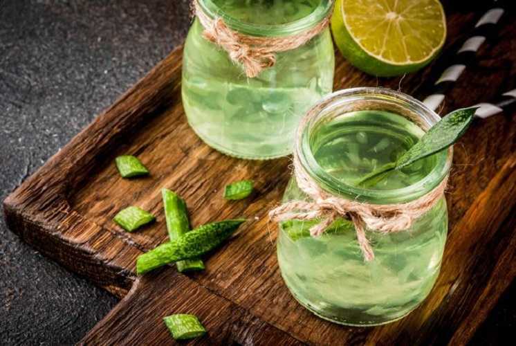 Infusión de sábila