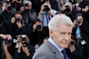 El actor Harrison Ford en el Festival de Cannes. EFE/EPA/Guillaume Horcajuelo