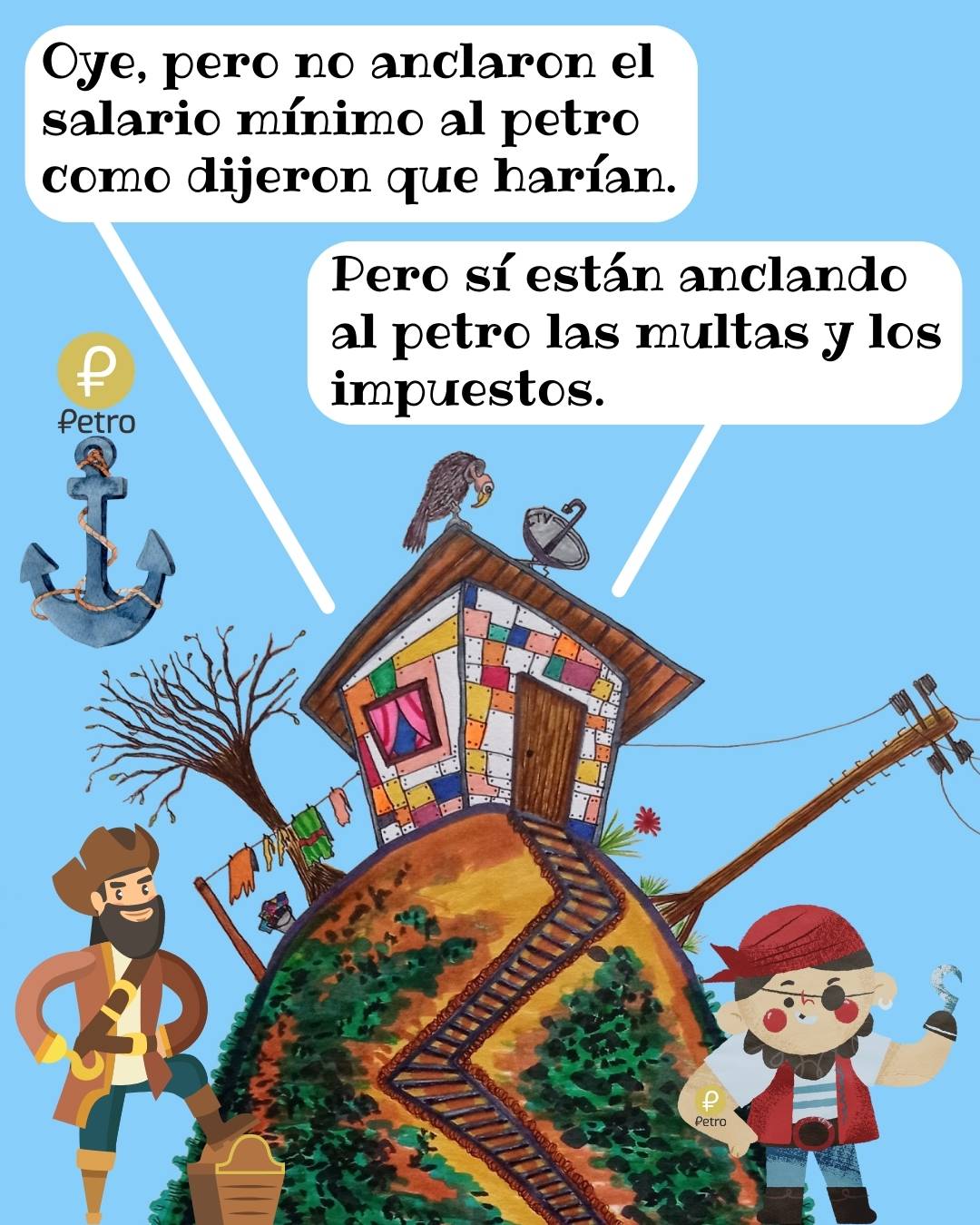 La casita - Anclaje