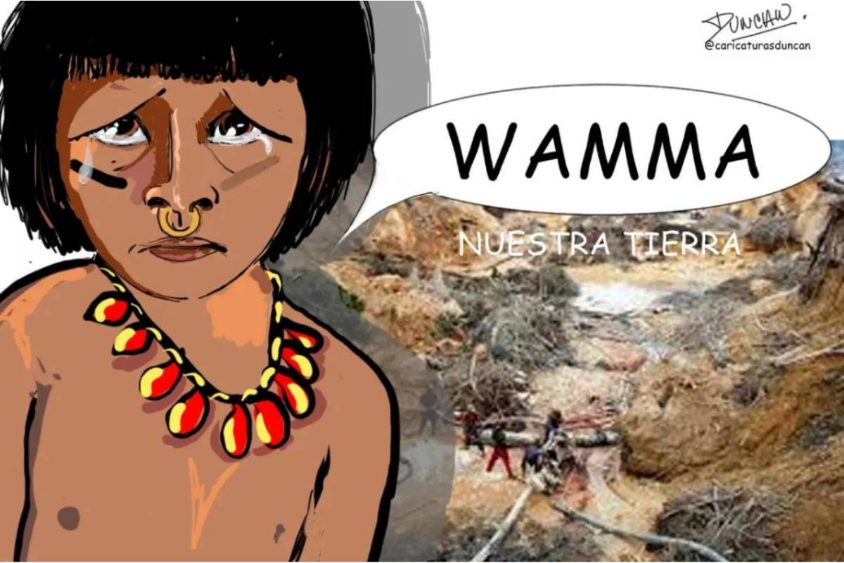 Nuestra tierra - Caricatura de Duncan