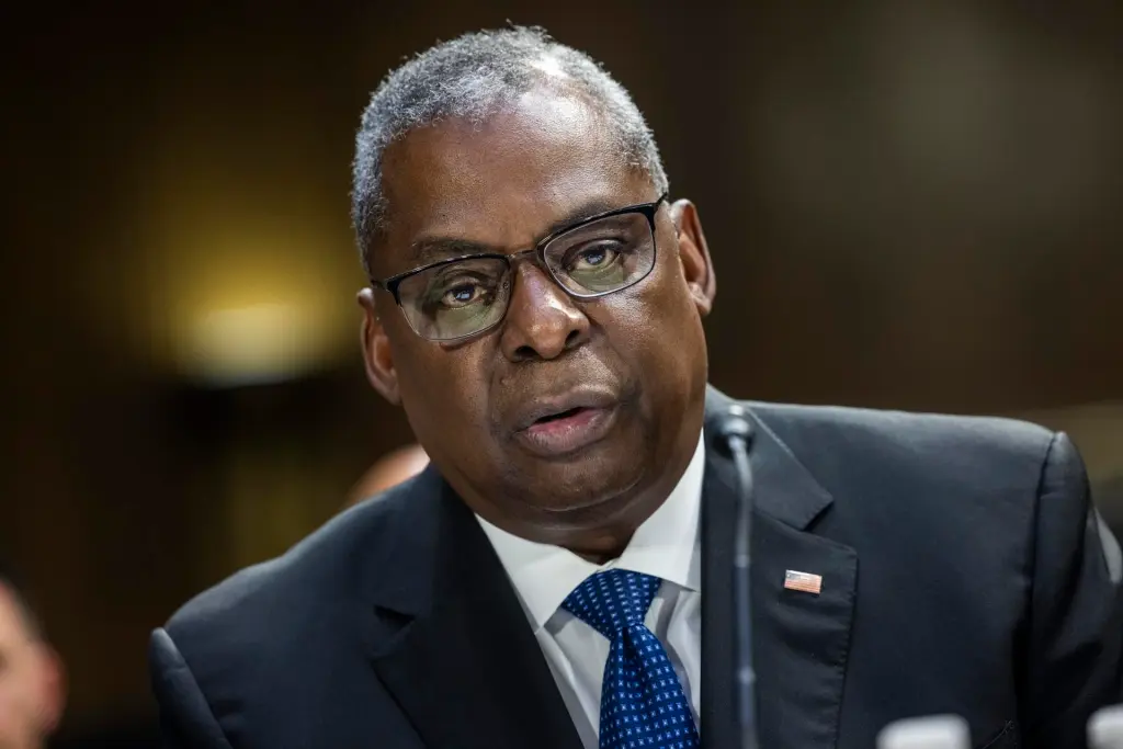 El secretario estadounidense de Defensa, Lloyd Austin. EFE/EPA/Jim Lo Scalzo