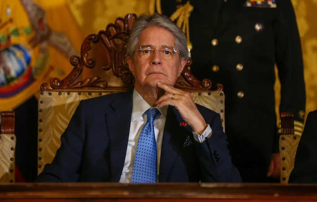 El presidente de Ecuador, Guillermo Lasso, en una fotografía de archivo. EFE/José Jácome