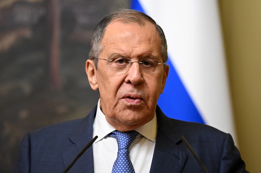 El ministro de Exterior de Rusia, Sergei Lavrov. EFE/EPA/Natalia Kolesnikova/Archivo