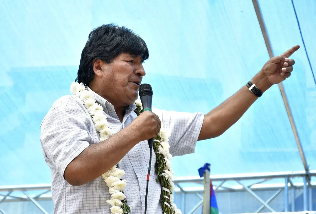 Fotografía de archivo del expresidente boliviano Evo Morales. EFE/Jorge Ábrego