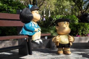 Mafalda y Manolito: los personajes de Quino ya viven en Caracas