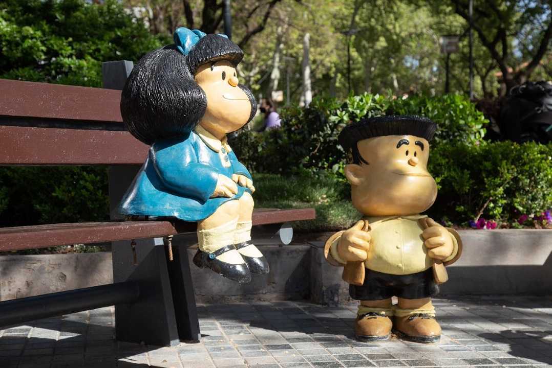 Mafalda y Manolito: los personajes de Quino ya viven en Caracas