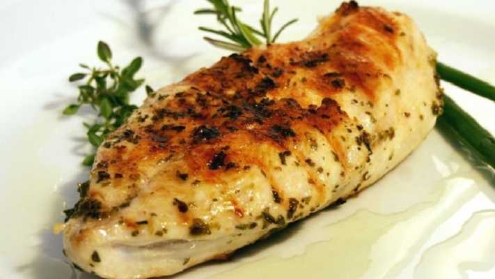 Filete de pollo a las hierbas