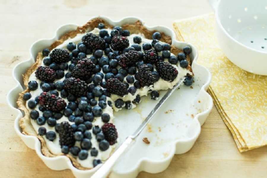 Cheesecake de moras: rico postre para el fin de semana