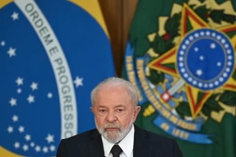 Foto de archivo del presidente de Brasil, Luiz Inácio Lula da Silva