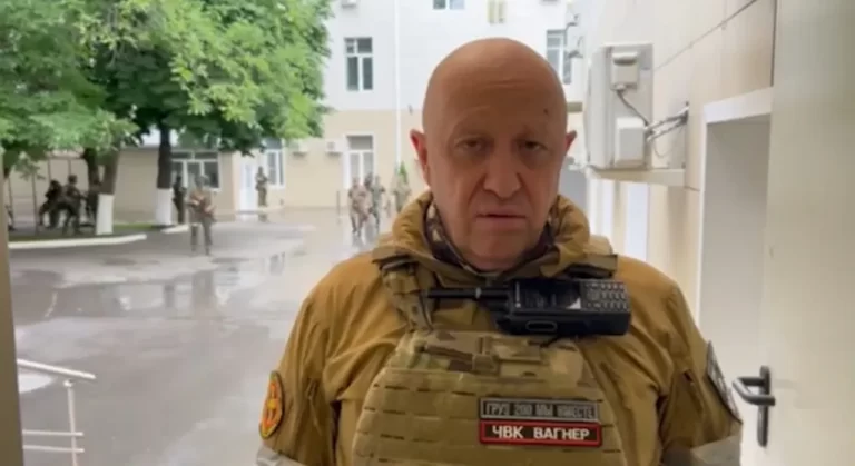 Captura de un vídeo de Telegram de Yevgueni Prigozhin, jefe del Grupo Wagner. EFE