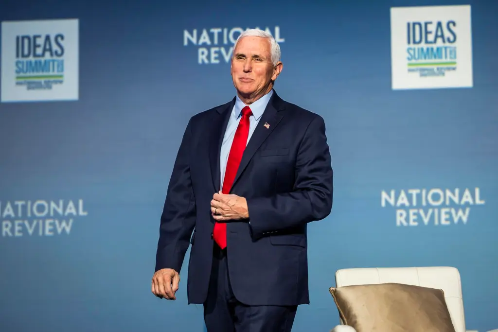El exvicepresidente de EE.UU. Mike Pence, en una fotografía de archivo. EFE/Jim Lo Scalzo