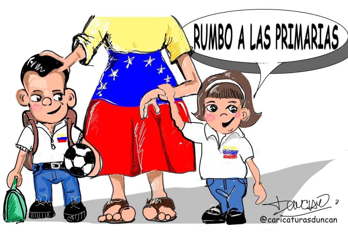 Rumbo - Caricatura de Duncan