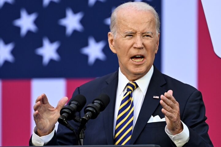 Joe Biden, presidente de Estados Unidos. EFE/EPA/FILIP SINGER