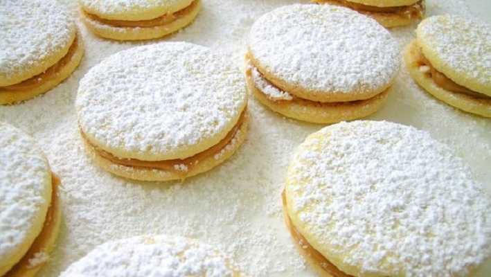 Alfajores de mandioca