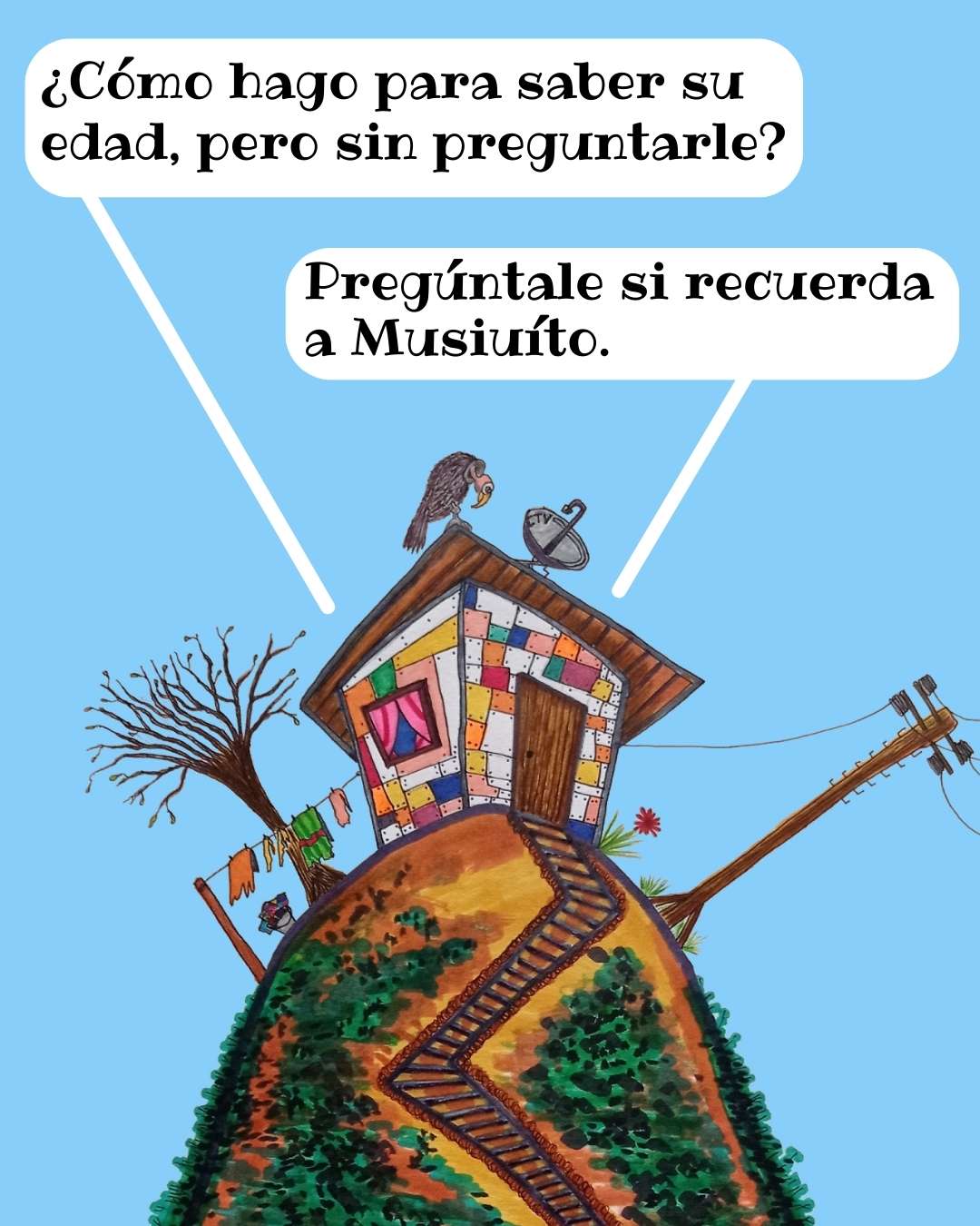 La casita - Cédula al piso