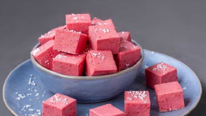 Malvaviscos con jugo natural de fruta