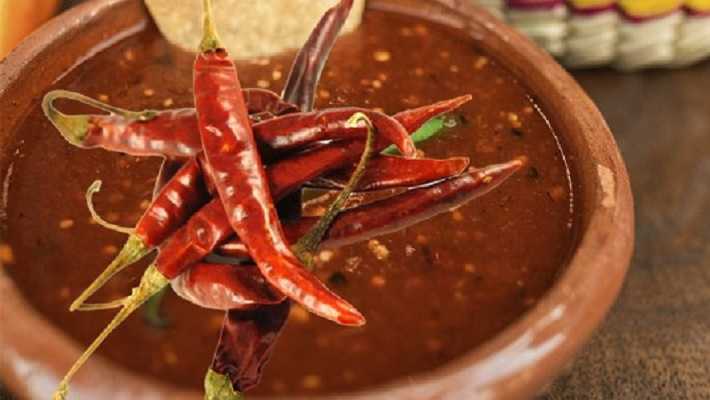 Salsa de chile de árbol