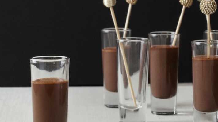 Budín de chocolate con whisky