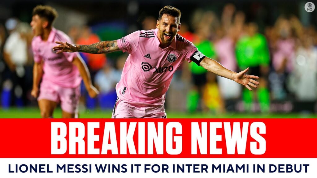 Messi debutó ganando con el Inter de Miami
