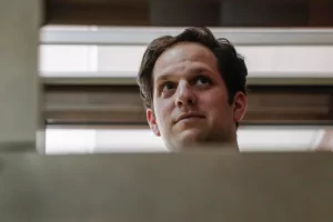 El periodista estadounidense Evan Gershkovich. EFE/Maxim Shipenkov