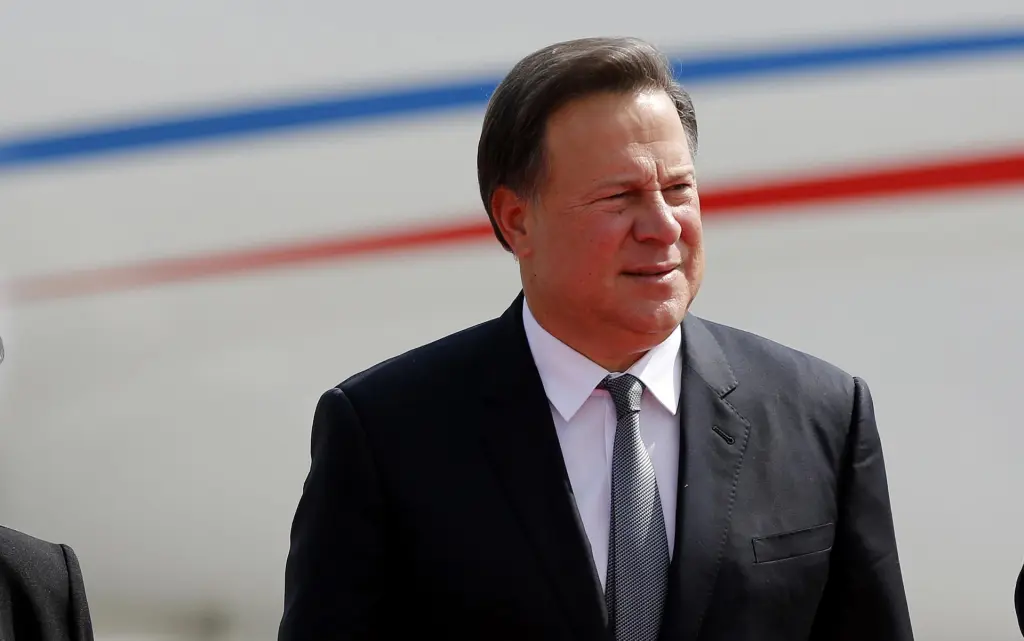 El expresidente de Panamá Juan Carlos Varela. EFE/Leonardo Muñoz