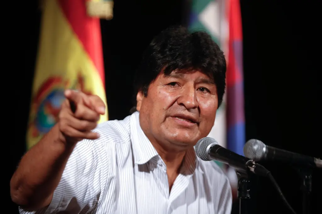 El expresidente de Bolivia Evo Morales, en una fotografía de archivo. EFE/Juan Ignacio Roncoroni