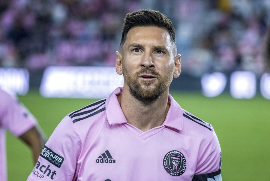 El argentino Lionel Messi, delantero del Inter Miami. EFE/EPA/CRISTOBAL HERRERA-ULASHKEVICH