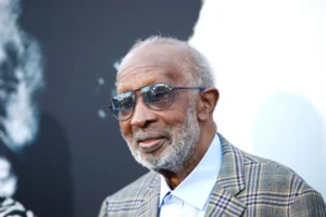 El productor musical estadounidense Clarence Avant. EFE/Nina Prommer