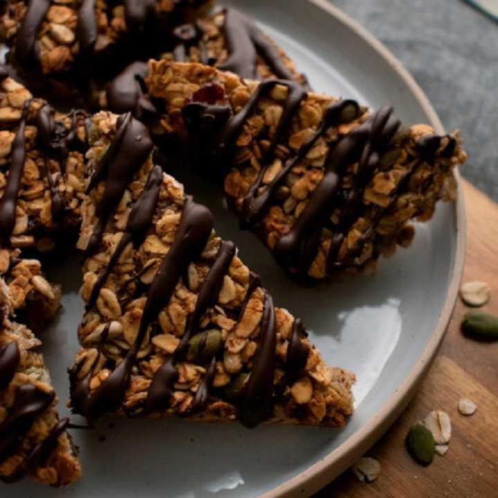 Barritas de avena con chocolate: deliciosa receta saludable
