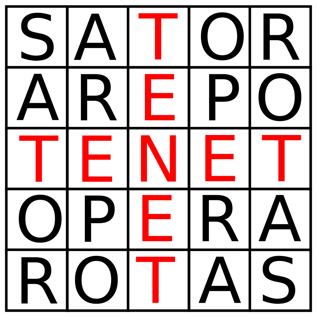 Cuadrado de Sator