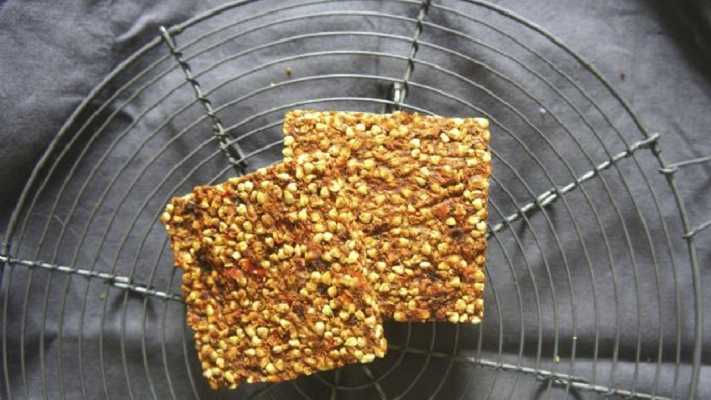 Barritas de avena con chocolate