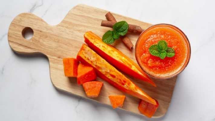 Batido de guayaba con lechosa