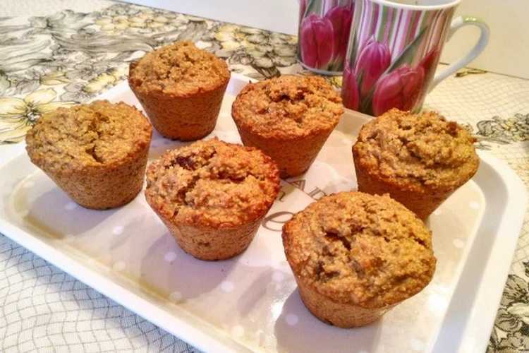 Muffin de limón con avena rica receta en freidora de aire CURADAS