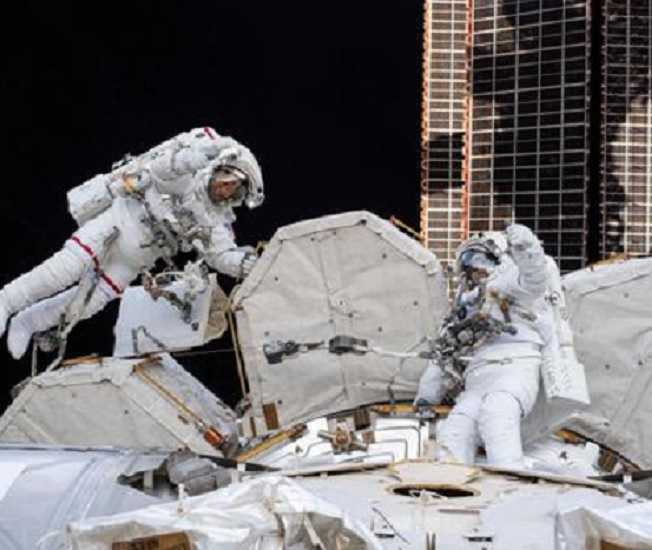Vida de los astronautas en el espacio