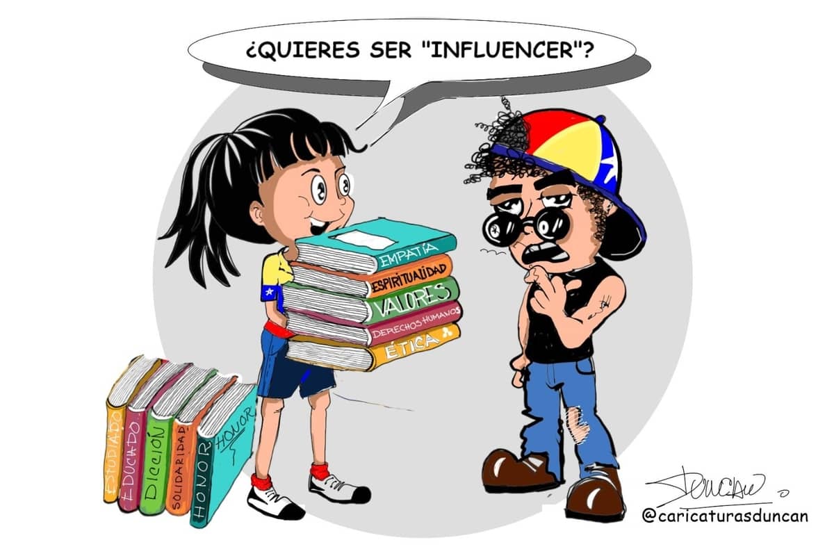 No cualquiera - Caricatura de Duncan