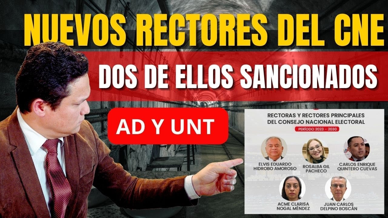 Norbey Marín nuevo CNE no tiene nada de nuevo