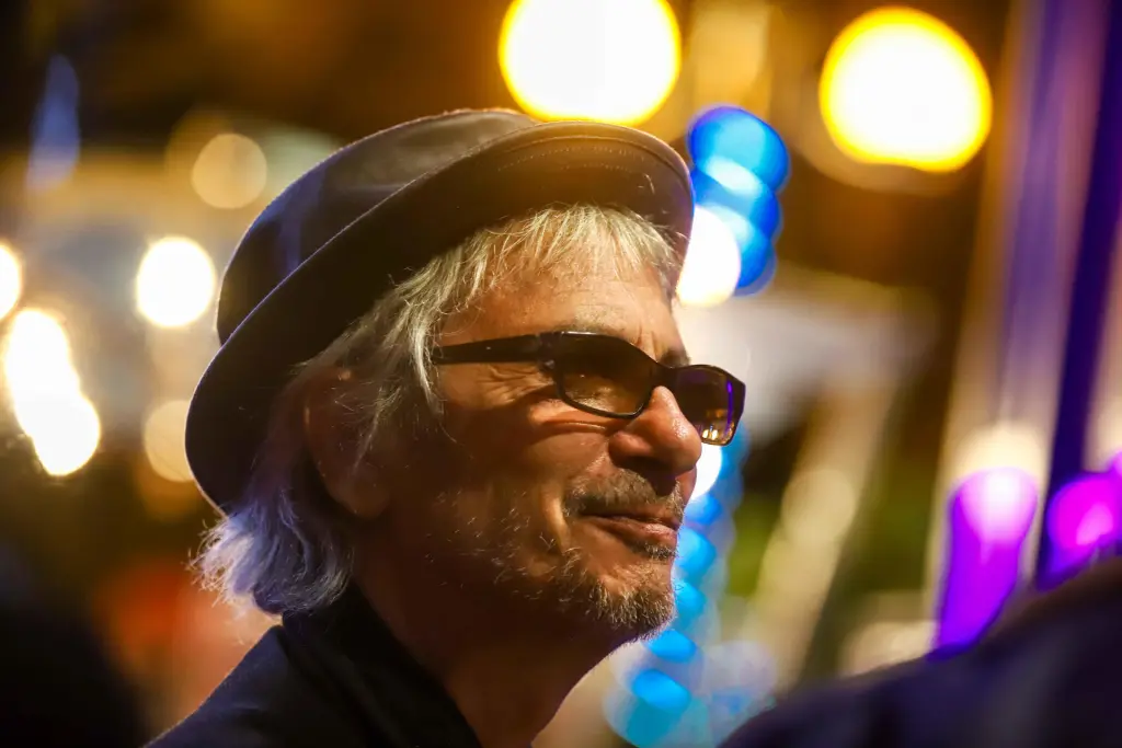 Fotografía cedida por el Festival de Cine de Lima PUCP del director francés Leos Carax durante un homenaje, en Lima (Perú). EFE/Festival de Cine de Lima PUCP