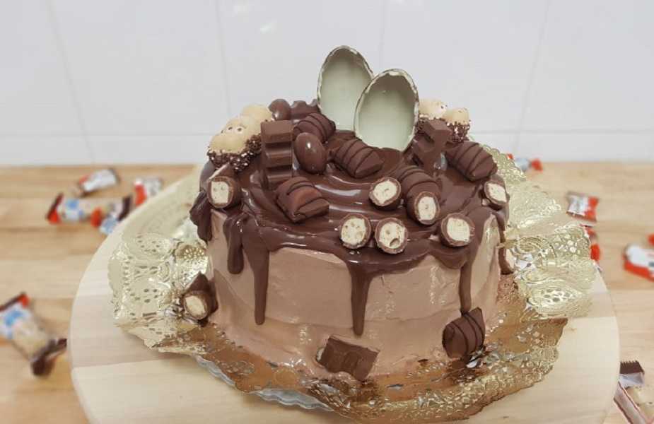 Pastel de kinder y Nutella: rico postre para cualquier ocasión