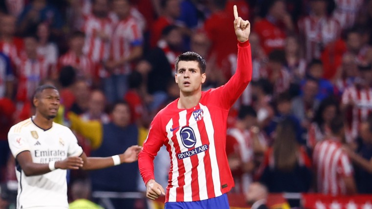 Atleti ganó derbi al Real Madrid