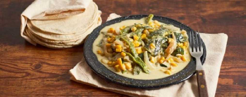 Rajas con crema